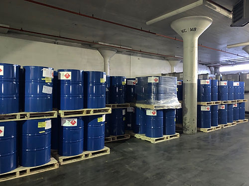 Detroit Hazardous and Chemical Warehousing Containers