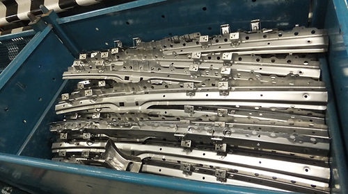 Car Parts in Container