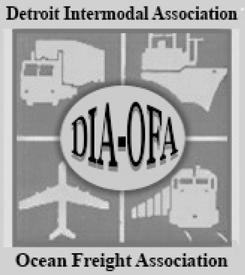 The Detroit Intermodal Association and Ocean Freight Association Logo